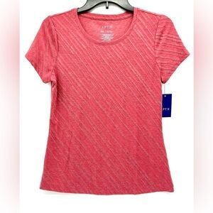 NWT Apt. 9 Short Sleeve Top - Century Pink Color - Size XS Petite